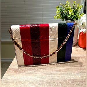 Tory Burch Snakeskin Handbag